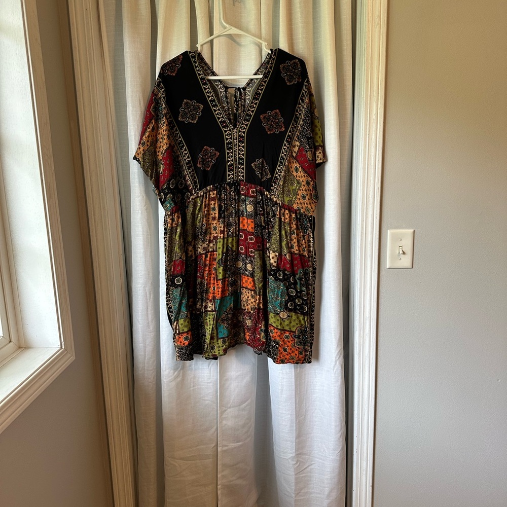 SHEIN Multicolor Boho Dress